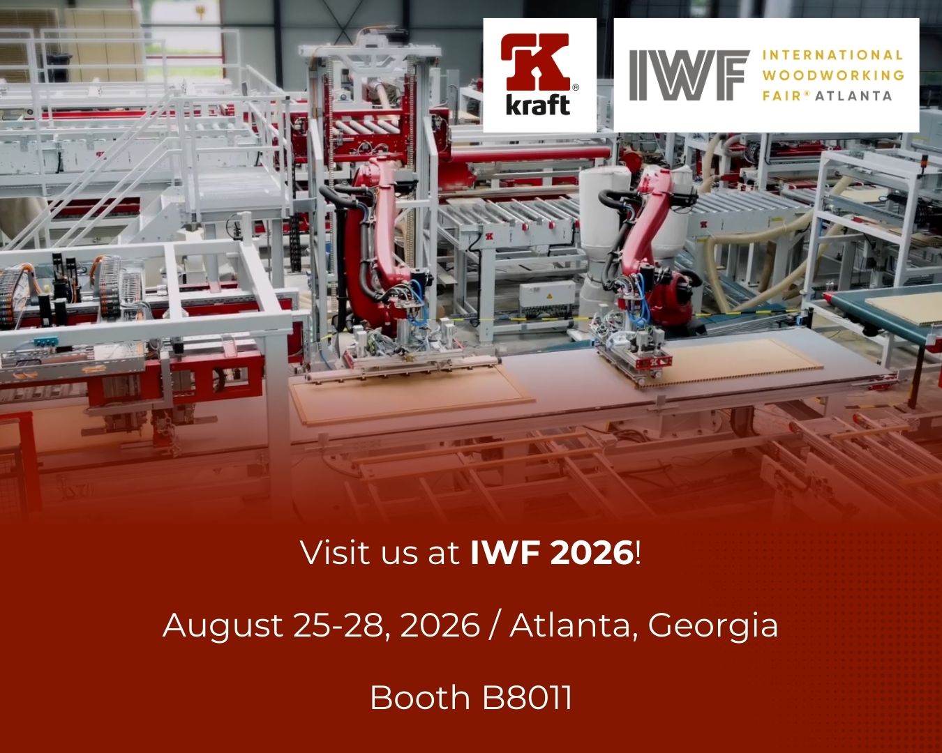 Visit us at IWF 2026